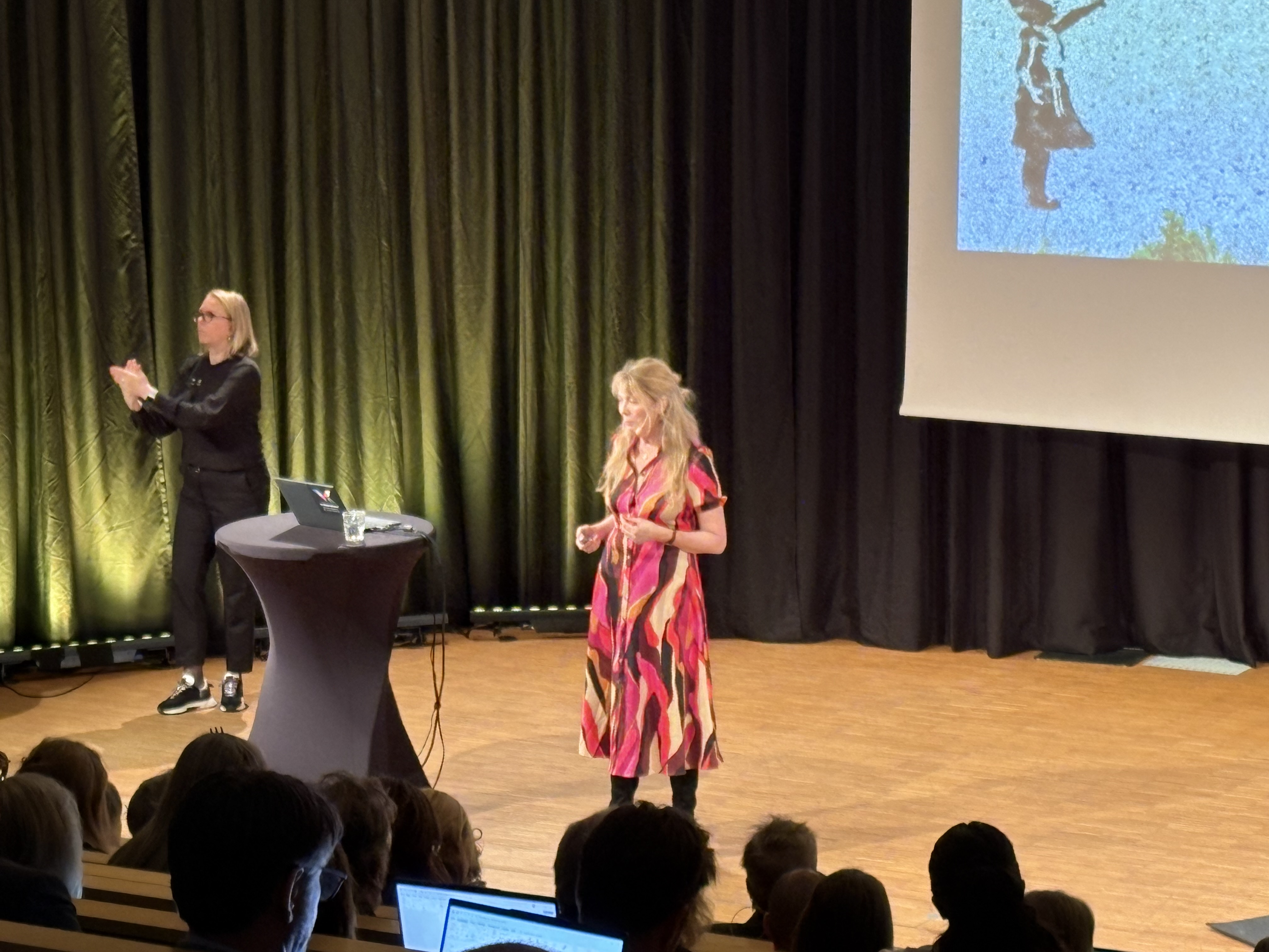 Louise Bringselius föreläser